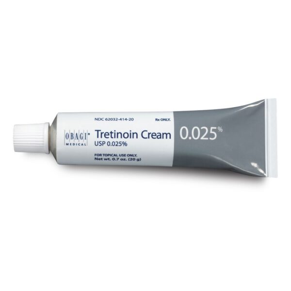 Tretinoin 0.025% cream tube