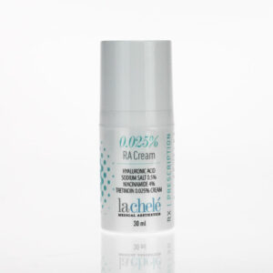 Tretinoin 0.025% & Niacinamide cream.