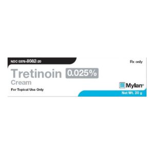 Tretinoin Cream 0.025% tube