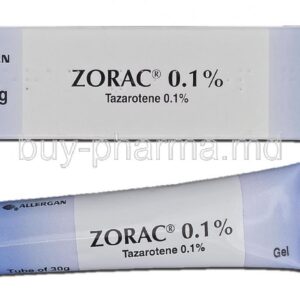 Zorac 0.05% Gel tube