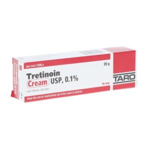 Tretinoin 0.1% Topical Cream tube