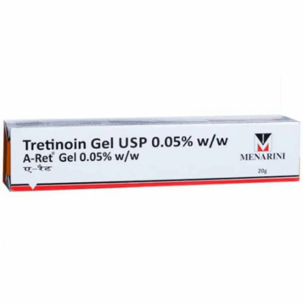Tretinoin Gel USP 0.05% - Retinoid acne treatment.