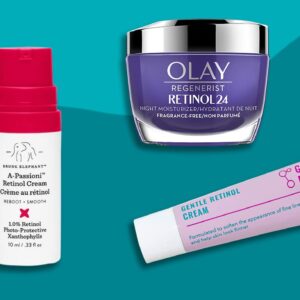Tretinoin cream tube, skincare product