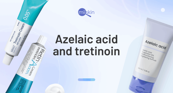 Tretinoin & Azelaic Acid serum/cream.