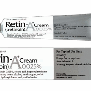 GoodRx Tretinoin 0.025% cream packaging
