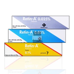 Tretinoin cream, Mexican Retin-A, acne treatment.