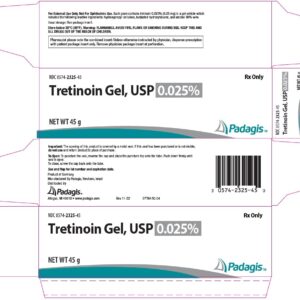 Tretinoin Gel, acne treatment.