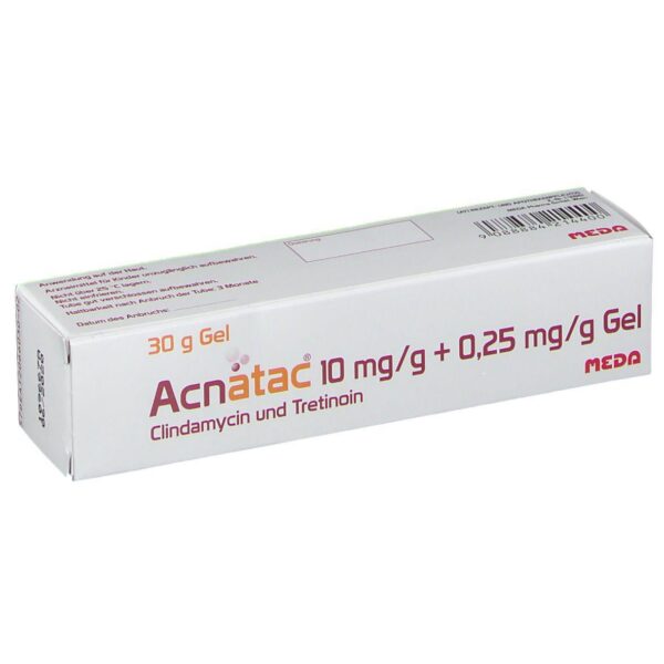 Acnatac Gel tube. Acne treatment.