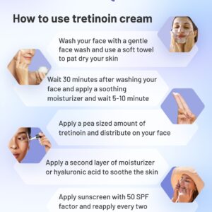 Tretinoin cream guide: how to use.