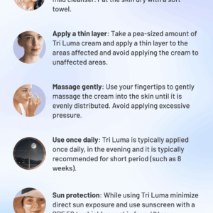 Tri Luma Over The Counter brightening cream.