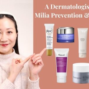 Tretinoin cream for milia treatment.