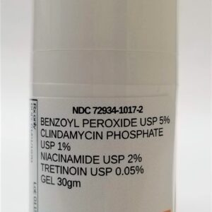 Tretinoin, Clindamycin, & Benzoyl Peroxide Cream