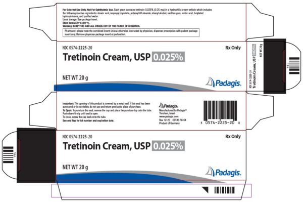 Tretinoin Cream 0.025% - Product image