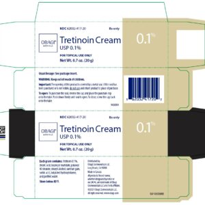 Tretinoin Cream 0.1% - Skincare product