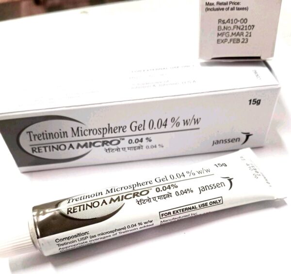 Tretinoin Gel 0.04% USP Microsphere.