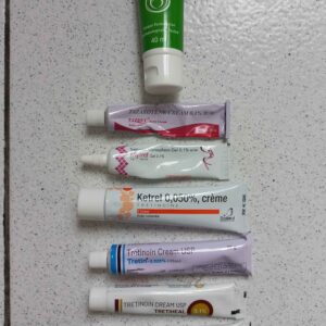 Stieva-A tretinoin cream, anti-aging skincare.