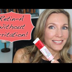 Retin-A wrinkle cream, anti-aging treatment.