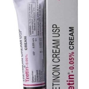Tretinoin cream tube, online purchase.