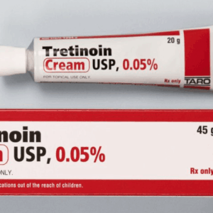 Tretinoin cream for facial use.