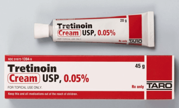Tretinoin cream for facial use.
