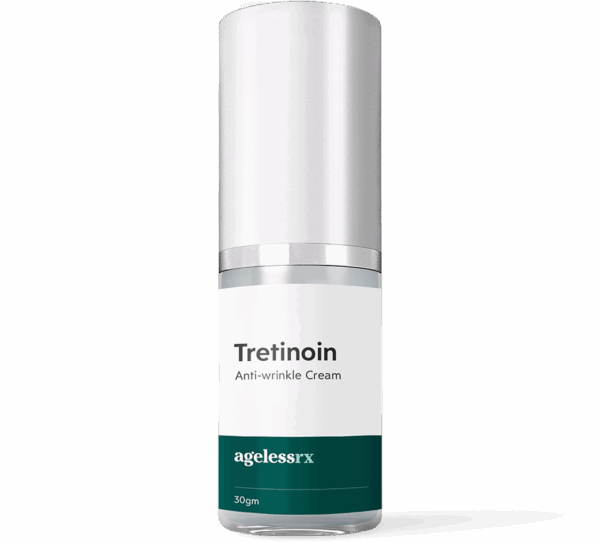 Tretinoin cream for wrinkle reduction.