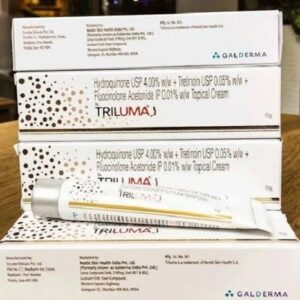 Triluma Formula skin lightening cream.