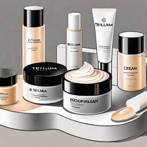 Triluma Composition skin lightening cream.