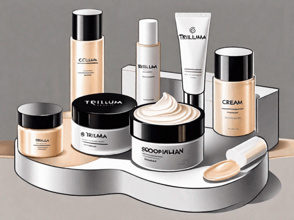 Triluma Composition skin lightening cream.